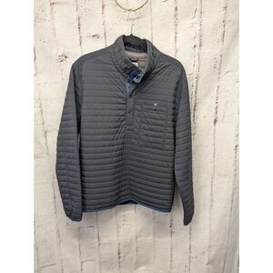 Men's Gray Windbreaker Jacket